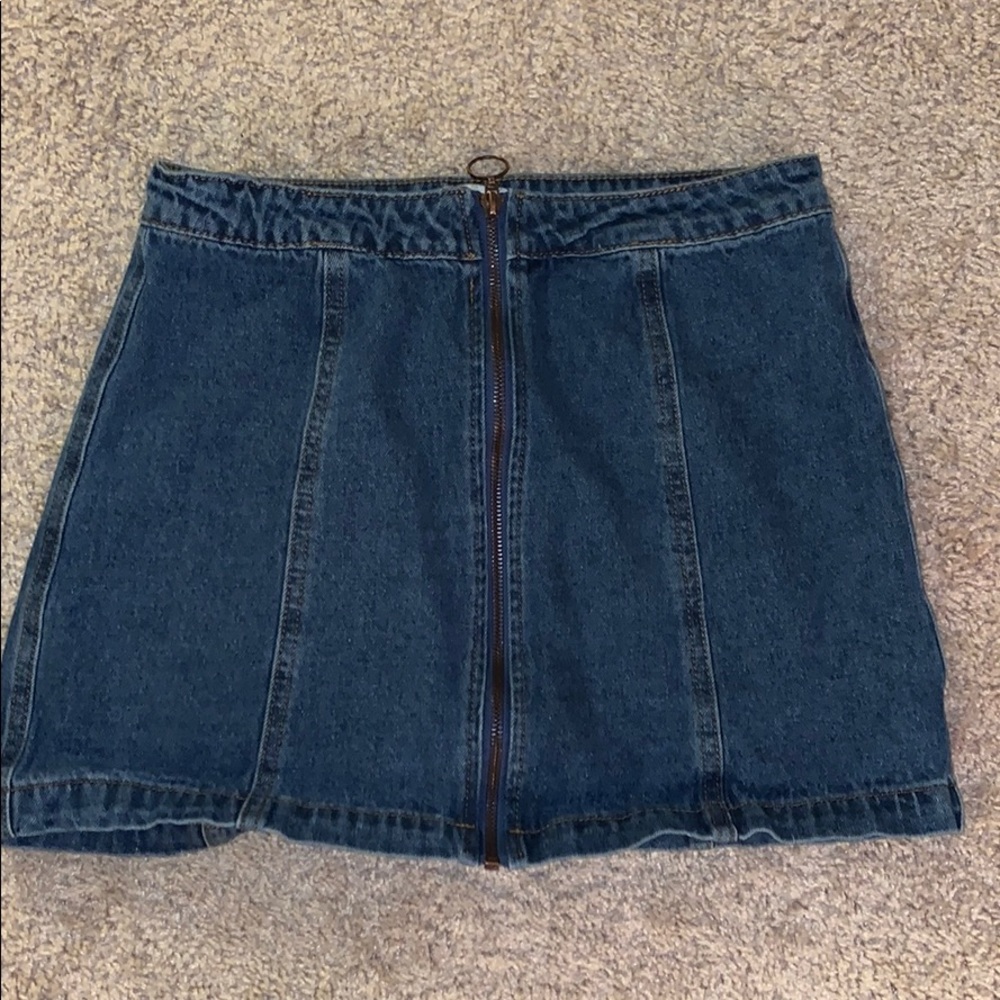 Jean skirt
